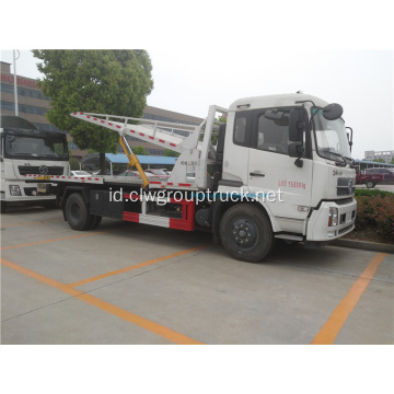 Dongfeng 4x2 flatbed road wrecker di Afrika